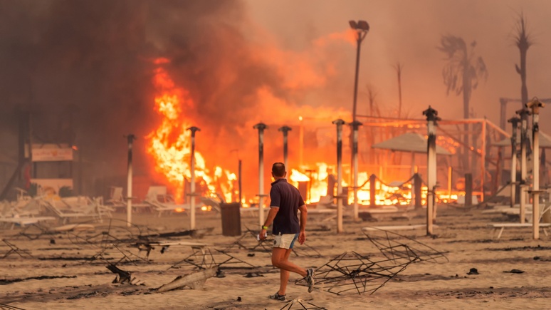 SRF: Средиземноморье охвачено пожарами на фоне «исторической жары»
