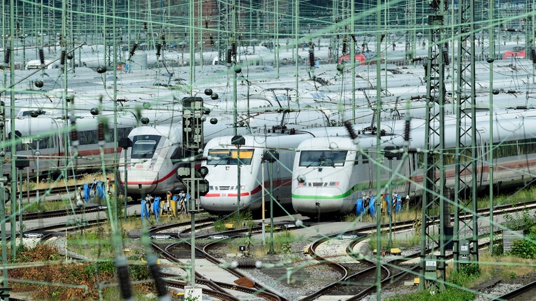 Das Erste: забастовка машинистов поездов парализовала железные дороги Германии