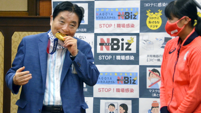Insider: японская спортсменка получит новую медаль, после того как мэр Нагои «покусился» на олимпийское золото 