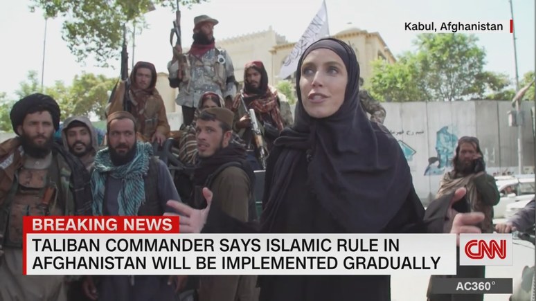 Daily Express: журналистку CNN раскритиковали за репортаж о «дружелюбных» талибах, которые желают смерти США