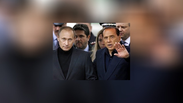 Берлускони  летит погостить у друга Путина                