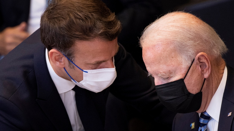 Le Monde: Макрон пошёл с Байденом на мировую — но ещё воспользуется спором о подлодках в своих интересах