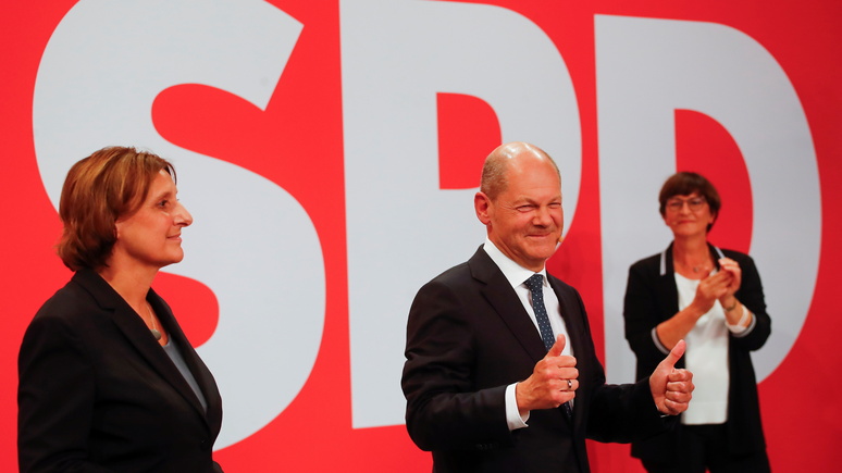 CNN: результаты экзитпола говорят о победе социал-демократов на парламентских выборах в Германии