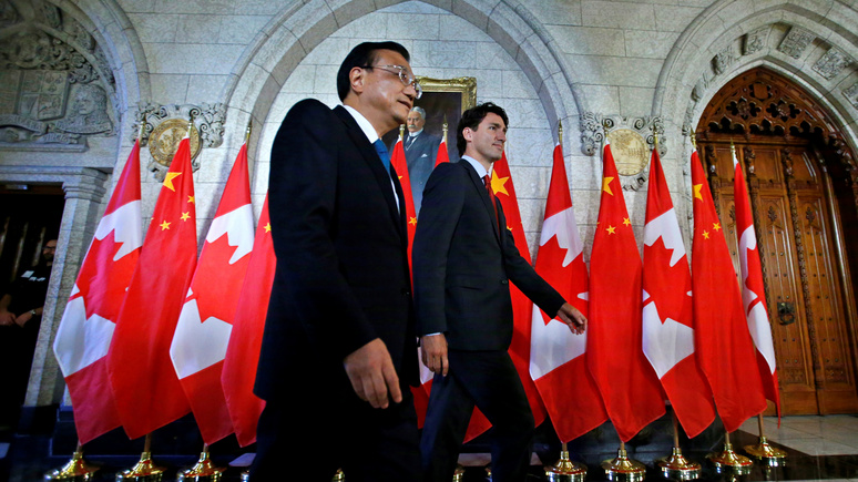 Le Figaro: оставшейся за бортом трёхстороннего союза Канаде придётся противостоять Китаю в одиночку