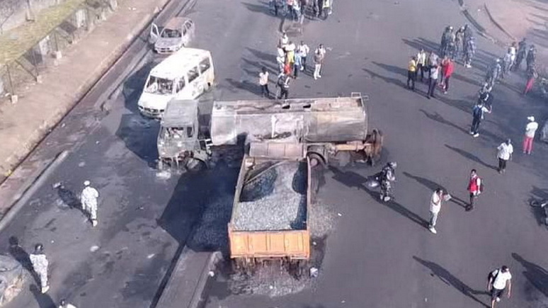 Sky: национальная трагедия — взрыв бензовоза в Сьерра-Леоне унёс жизни десятков человек