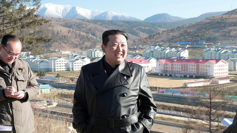 WP: закрепляет своё наследие — Ким посетил стройку «социалистической утопии»