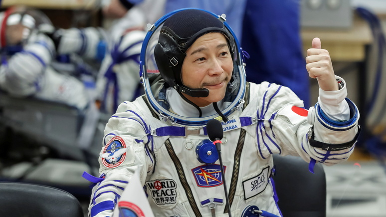 CNBC: японский миллиардер Маэдзава добрался до МКС на «Союзе», а в 2023-м полетит к Луне на корабле SpaceX