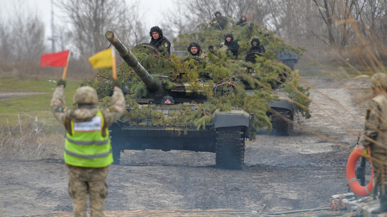 «Вести»: ВСУ провели учения по отражению «танкового прорыва» со стороны Крыма