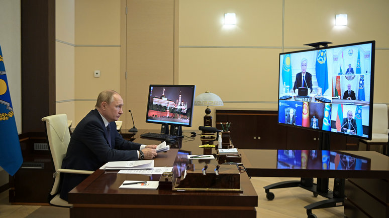 Guardian: Путин объяснил беспорядки в Казахстане вмешательством извне 