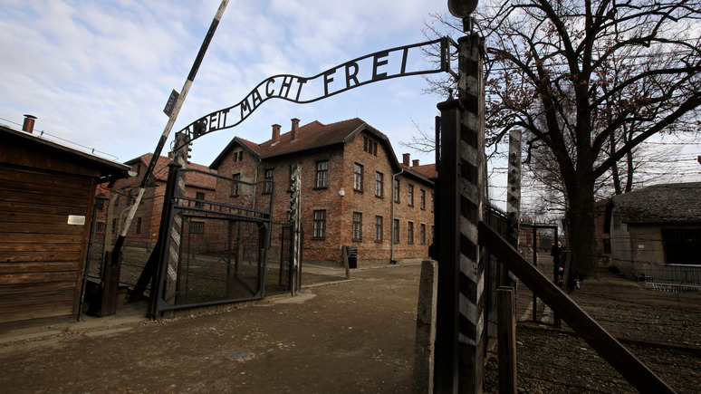 FAZ: туристку из Нидерландов оштрафовали за нацистское приветствие в Освенциме