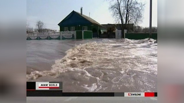 Россия страдает от весенних паводков