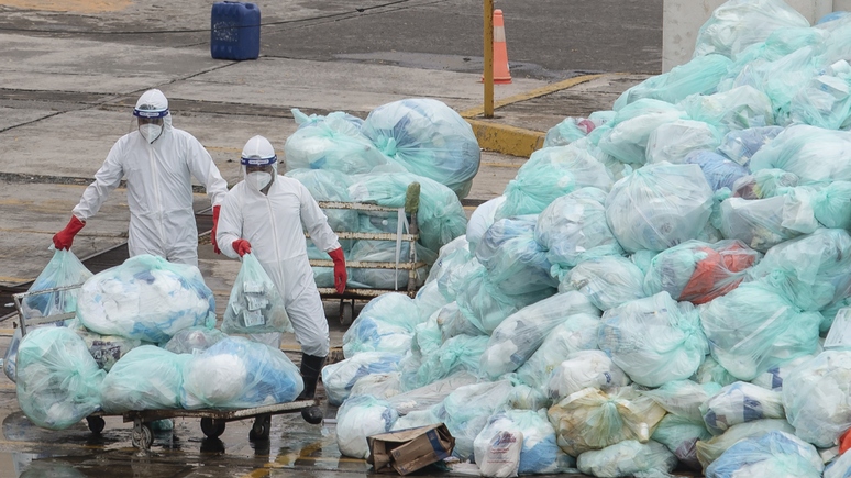 ВОЗ: пандемия привела к образованию сотен тысяч тонн вредных медицинских отходов