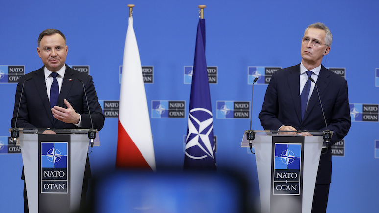 Wirtualna Polska: Анджей Дуда заявил, что поляки не хотят войны, и попросил у НАТО войск