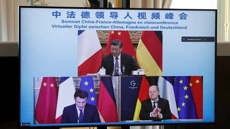 Das Erste: Си Цзиньпин призвал к дипломатическому решению на Украине — и отверг санкции против Москвы