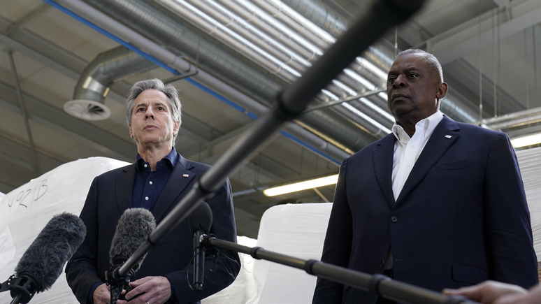 WT: «тайный визит» — Блинкен и Остин встретились с Зеленским в Киеве