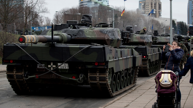 Das Erste: в НАТО действует неформальная договорённость — не отправлять Украине западные танки