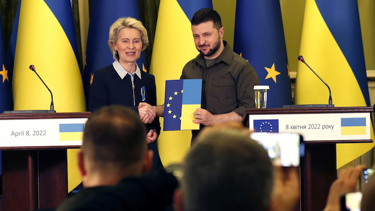 Bloomberg: Украина получит статус кандидата в ЕС, но привилегий при вступлении Киеву не дадут