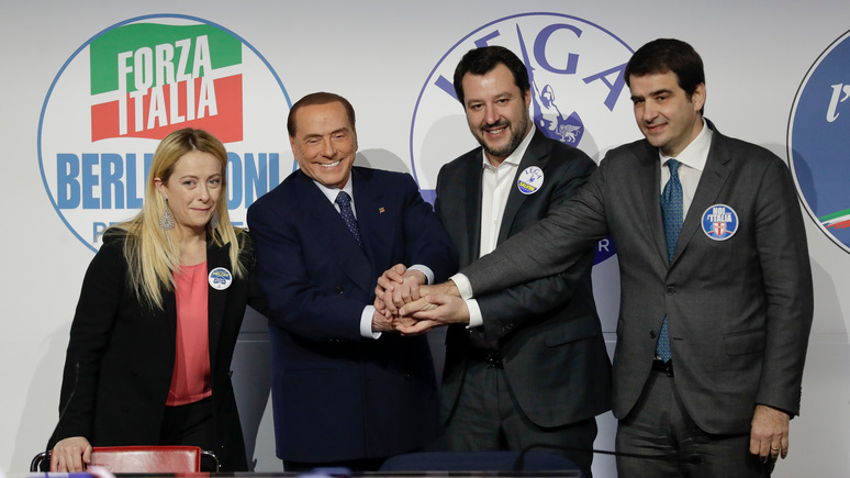 Politico: в Италии коалиция правых откажется от евроскептицизма ради победы на выборах