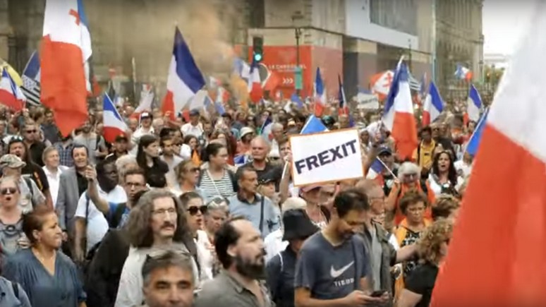 Le Figaro: французский телеканал «не заметил» многотысячную демонстрацию в Париже и назвал её «выдумкой российской пропаганды»