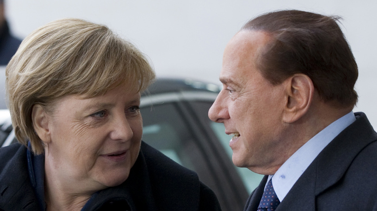Die Welt: Берлускони предложил себя и Меркель в качестве посредников для урегулирования украинского конфликта