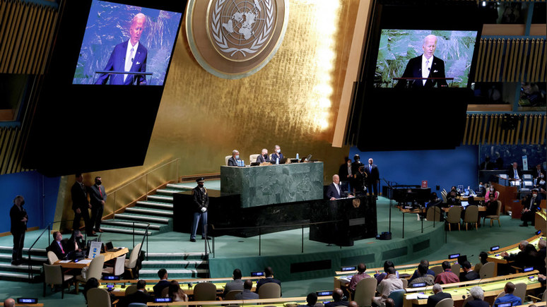 Обозреватель Global Times: США используют заседания Генассамблеи ООН для опасной борьбы против России