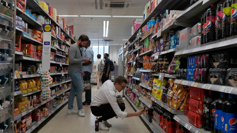 Guardian: под влиянием украинского конфликта цены на продукты питания в Британии растут рекордными темпами