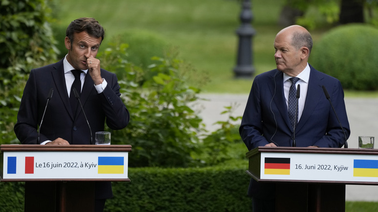 «Eщё один побочный эффект украинского конфликта» — Le Figaro о крахе франко-германского партнёрства