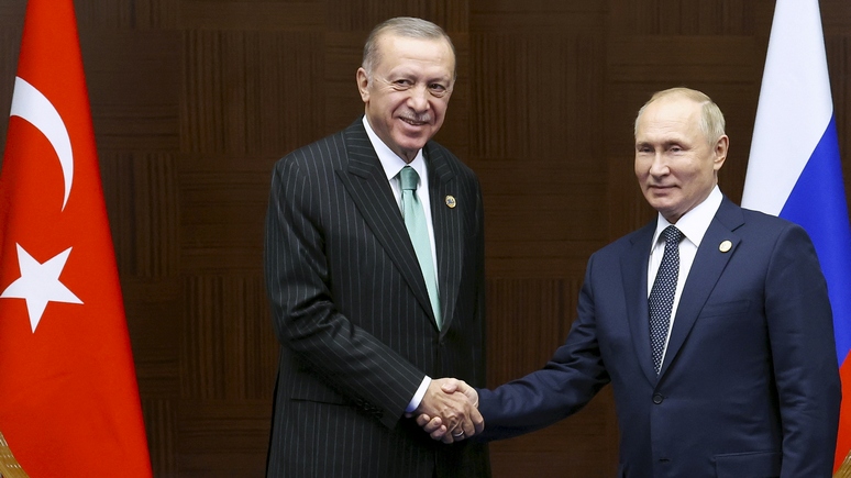Hürriyet: Эрдоган сообщил Путину о подготовке к строительству газового хаба