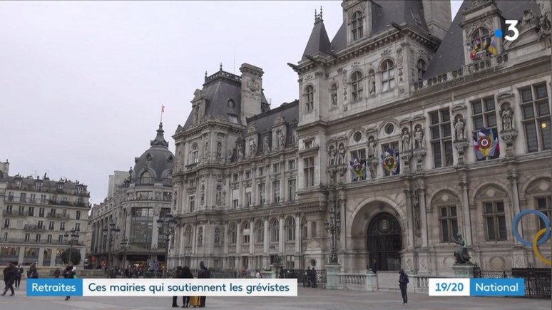 France 3: знак солидарности или политический активизм — мэрии французских городов объявили о закрытии на день в поддержку бастующих