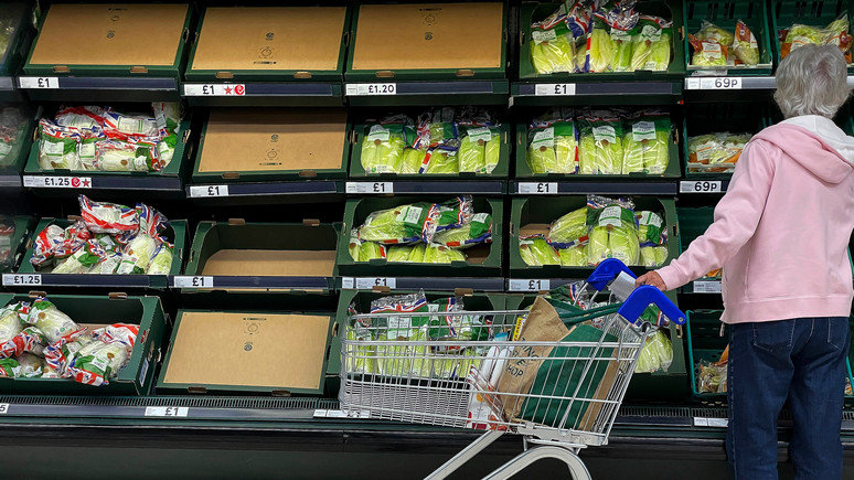 Press TV: «предвестник большого кризиса» — дефицит овощей и фруктов в Британии встревожил экспертов