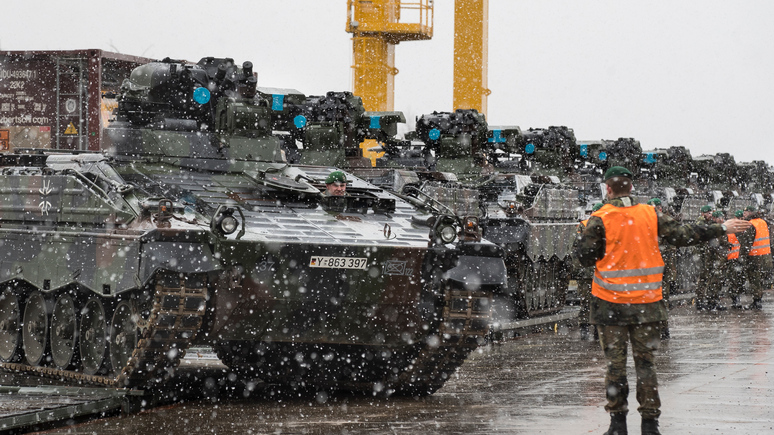 Bild: украинский кризис резко снизил боевую готовность немецкой армии
