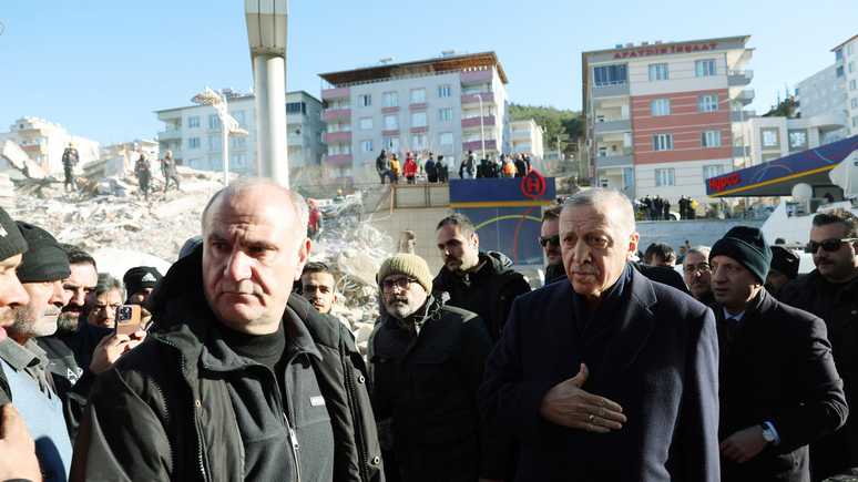 HDN: Эрдоган пообещал восстановить разрушенные землетрясением провинции за год