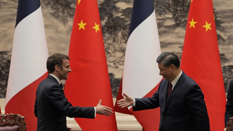 Politico: Макрон не смог убедить Китай изменить отношение к России