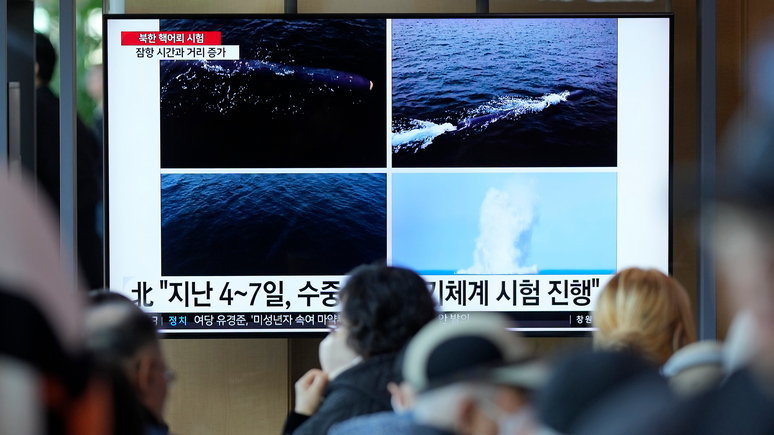 CNN: Северная Корея сообщила об испытаниях подводного беспилотника, «способного нести ядерную боеголовку»