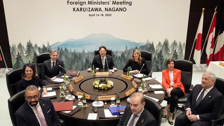 FAZ: страны G7 предостерегли Россию и Китай от изменений миропорядка с помощью силы