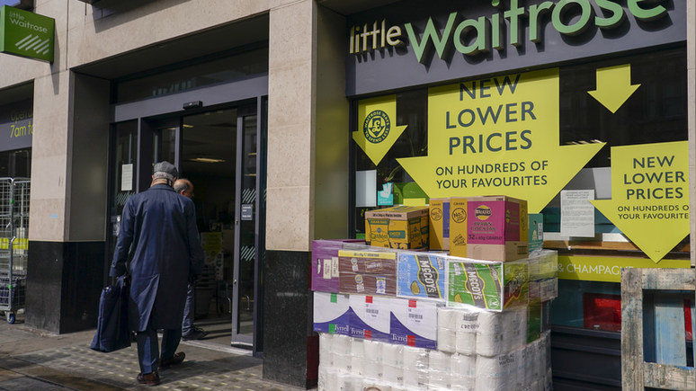 Guardian: британцы вынуждены платить за многие продукты на 80% дороже, чем год назад