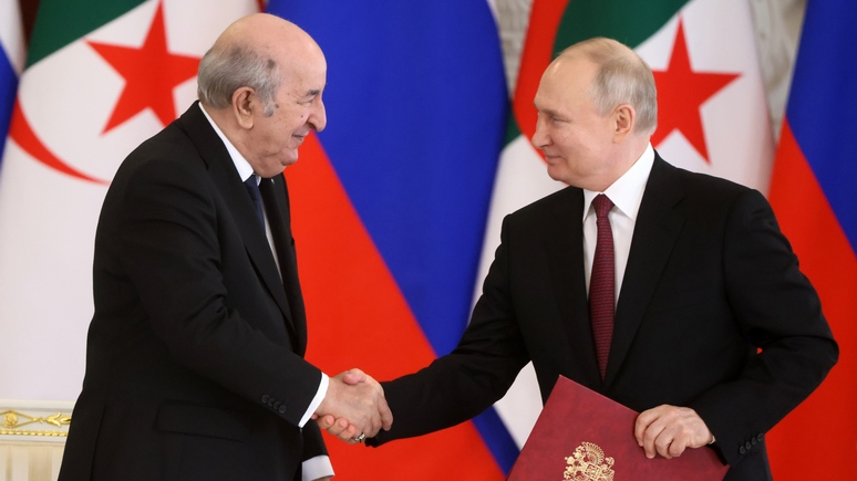 Le Figaro: визит главы Алжира в Москву призван опровергнуть изоляцию России