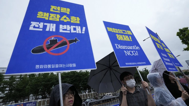 CNN: в Южную Корею пришла американская подлодка, способная нести ядерные боеголовки