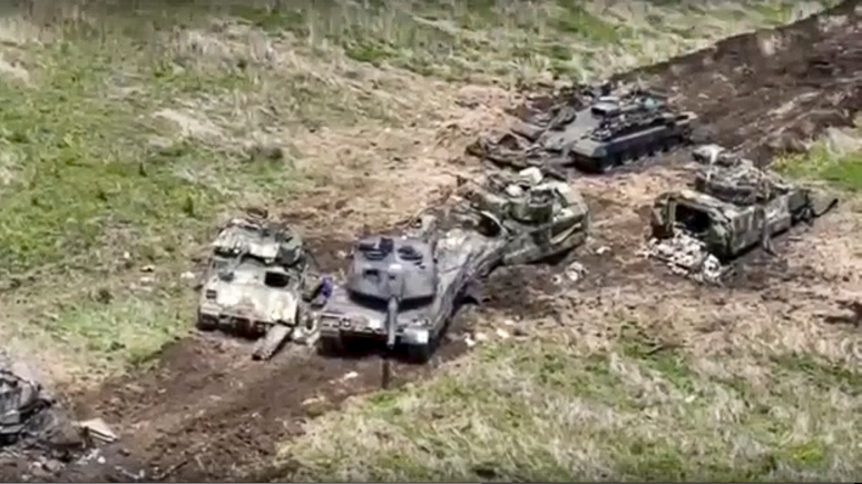 Frankfurter Rundschau: танковые потери ВСУ вынуждают Запад спешно открывать центры по ремонту техники