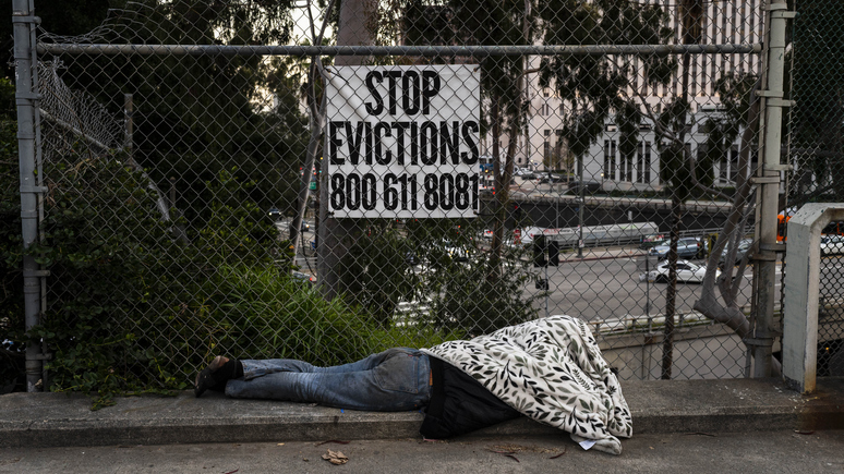 WSJ: в США с рекордной скоростью растёт количество бездомных американцев