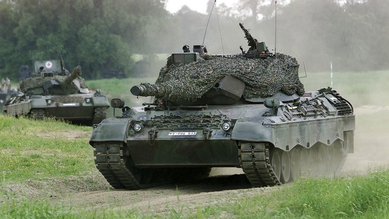 Немецкий эксперт: старые «Леопарды» на Украине быстро превращаются в металлолом