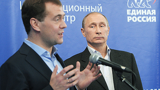 Между Путиным и Медведевым наступило «зимнее время»