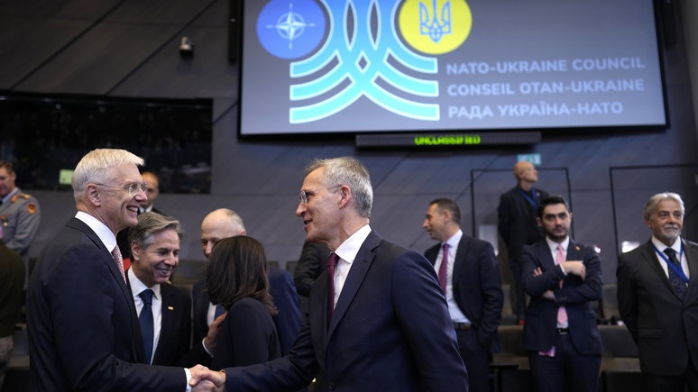 Das Erste: страны НАТО призвали не забывать об Украине — но принять её в альянс в разгар войны невозможно
