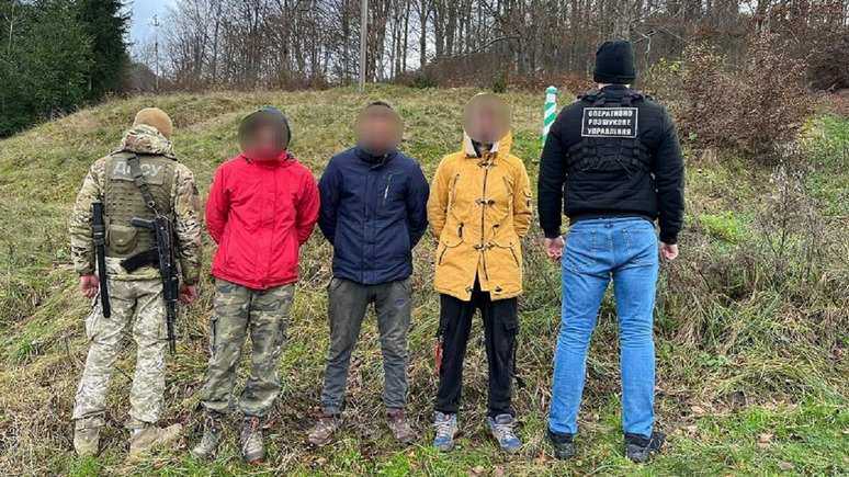 Вести: на границе со Словакией задержали четырёх украинцев-уклонистов