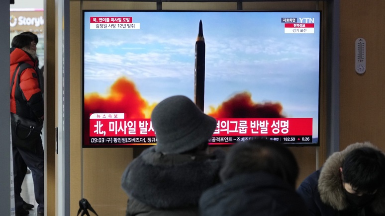 AP: Северная Корея запустила баллистическую ракету в ответ на переговоры Сеула и Вашингтона