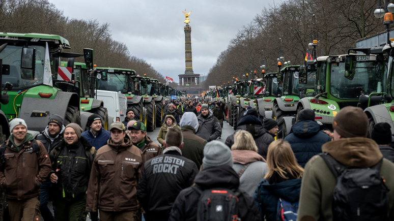 Berliner Zeitung: протесты фермеров показали, что для Германии еда стала политическим вопросом
