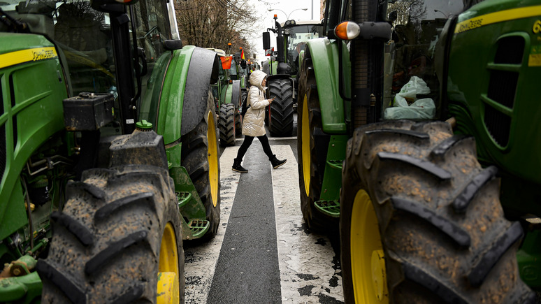 European Conservative: элиты Евросоюза намеренно клеймят протестующих фермеров сторонниками «крайне правых»