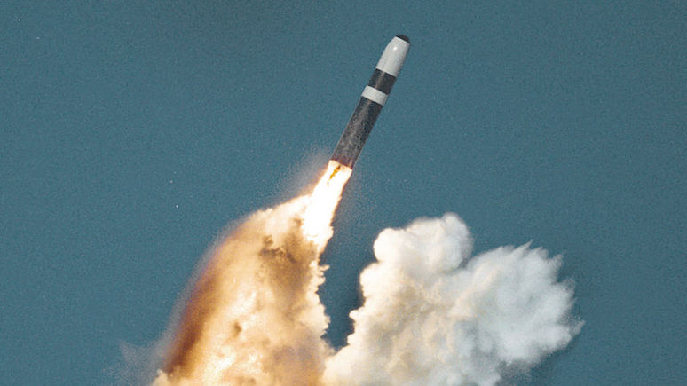 Times: очередное унижение ВМС Великобритании — запуск баллистической ракеты Trident II обернулся провалом