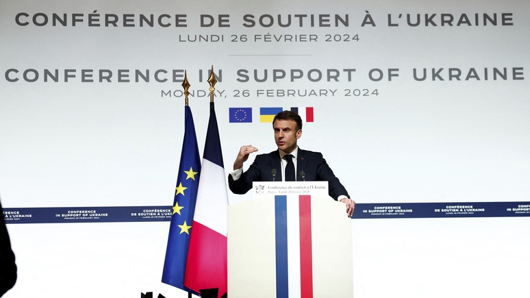 Le Figaro: Макрона резко раскритиковали во Франции за идею отправить военных на Украину 