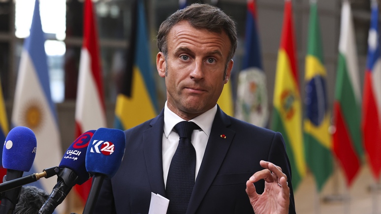 Le Figaro: «Раздувает угли глобального конфликта в предвыборных целях» — французская оппозиция раскритиковала интервью Макрона 
